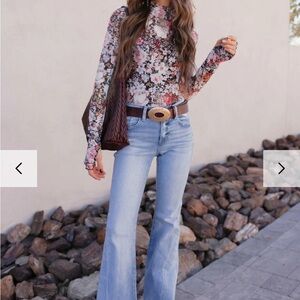 NWT- KanCan Juliet Flared Jeans